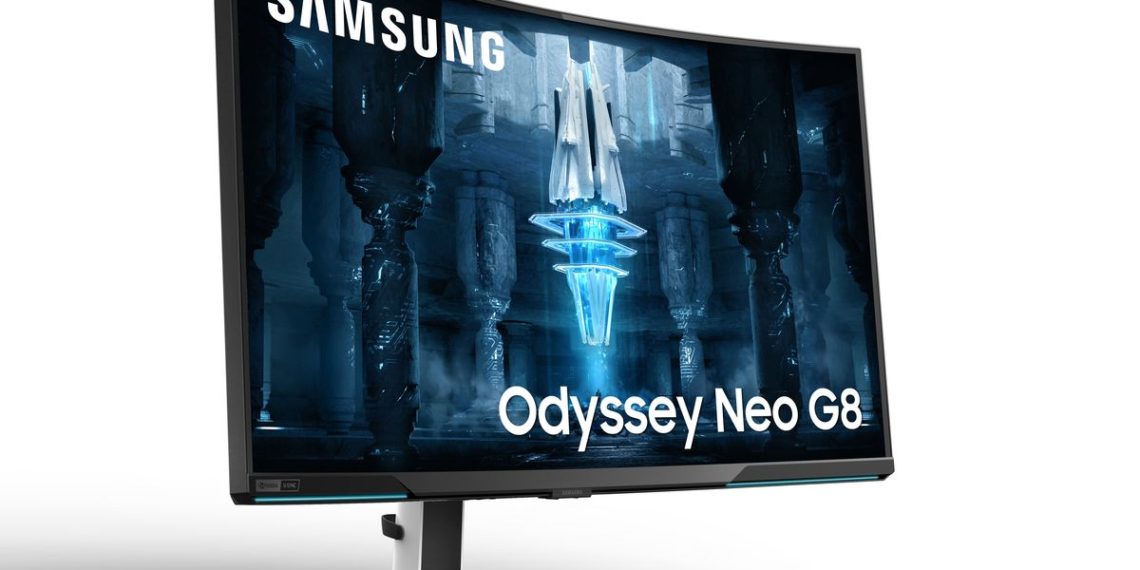 Samsung announced a smaller 4K version of its curviest, best-looking gaming monitor