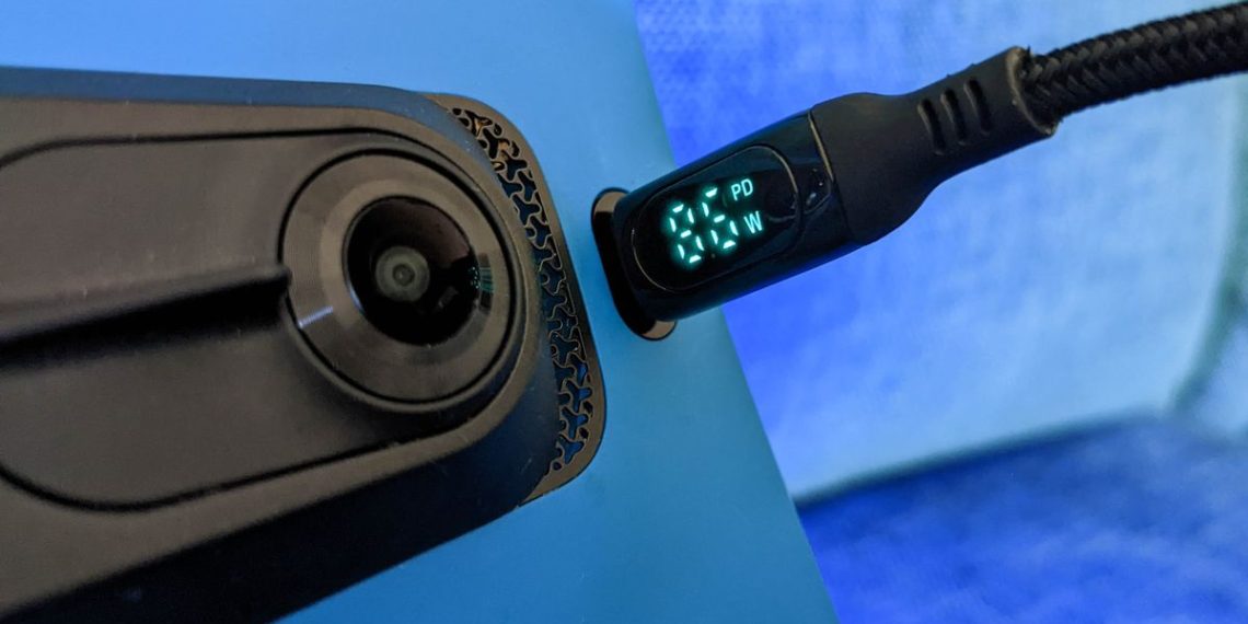 My new toy is a USB-C cable with a built-in power meter