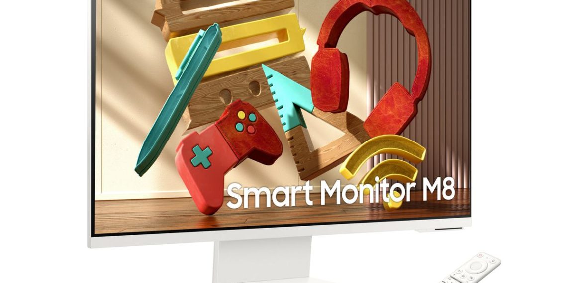 Samsung’s M8 smart monitor can control IoT tech, stream games, and more