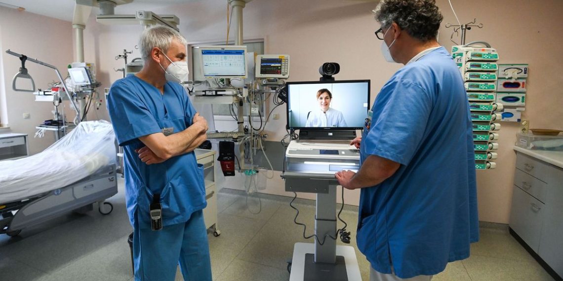 Hospitals use of robotics to help alleviate the workload of nurses