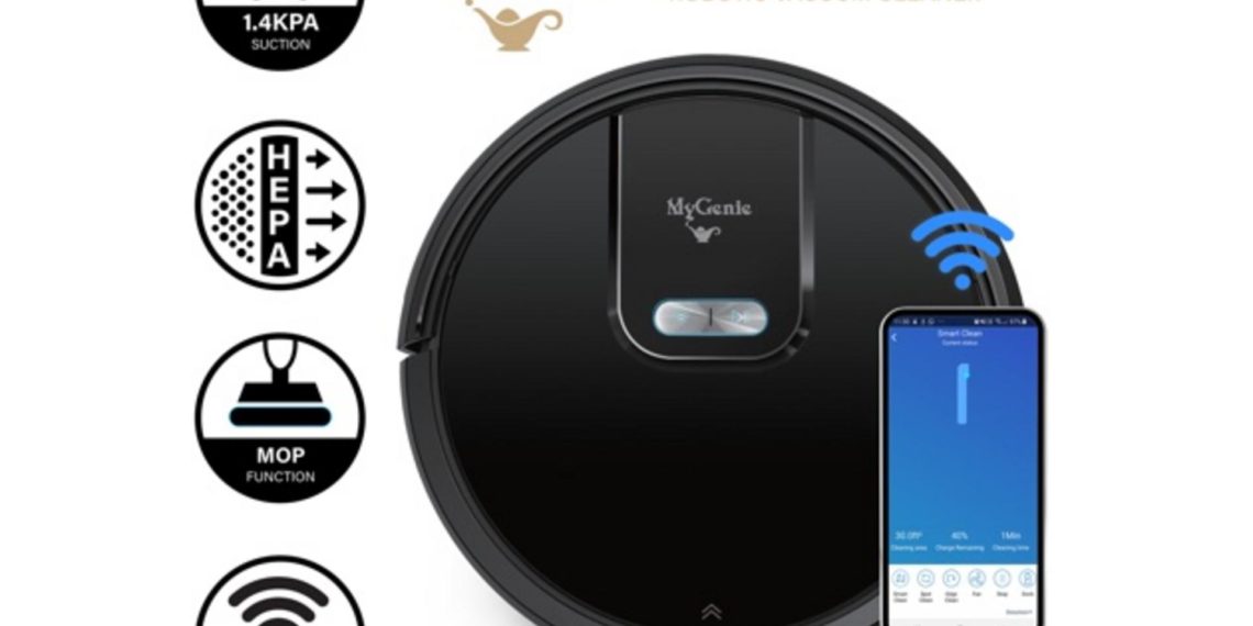 Save more than 80% on this robotic vacuum cleaner that doubles as a mop