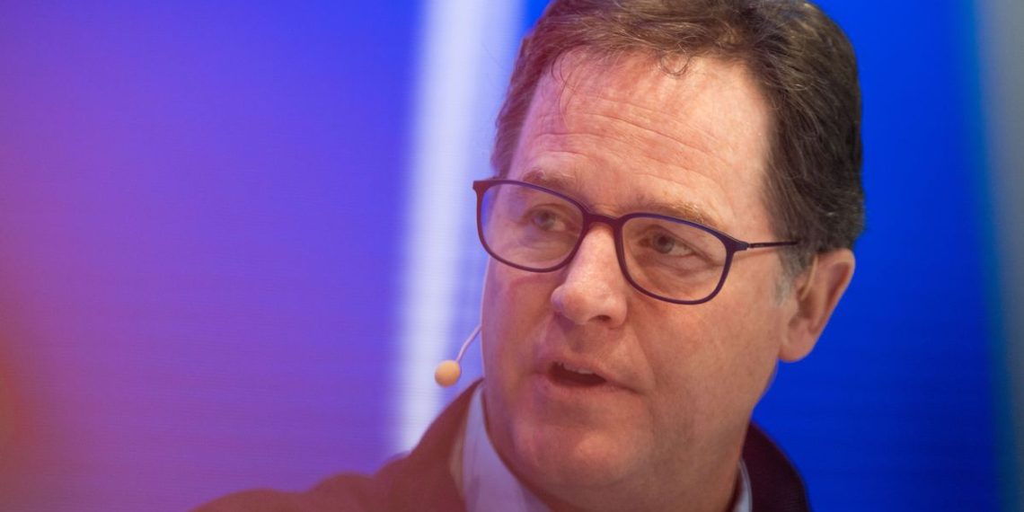 Meta’s policy lead Nick Clegg gets a presidential new title