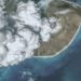Satellite images show just how ridiculously high the Tonga volcanic plume rose