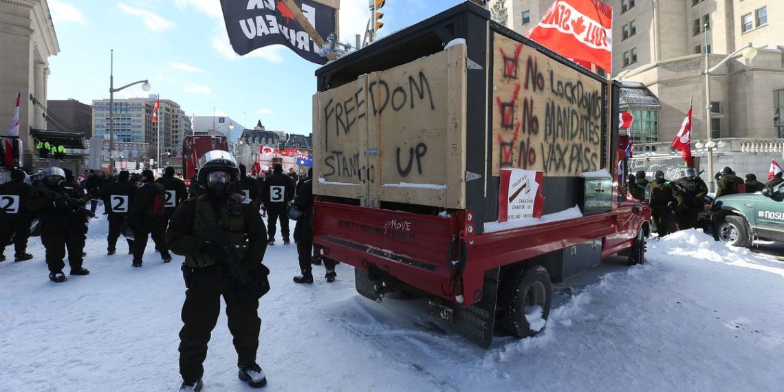 How Facebook twisted Canada’s trucker convoy into an international movement