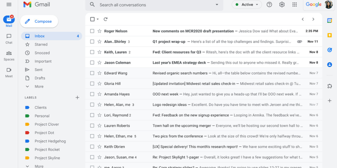 Gmail’s new integrated layout will take over inboxes soon