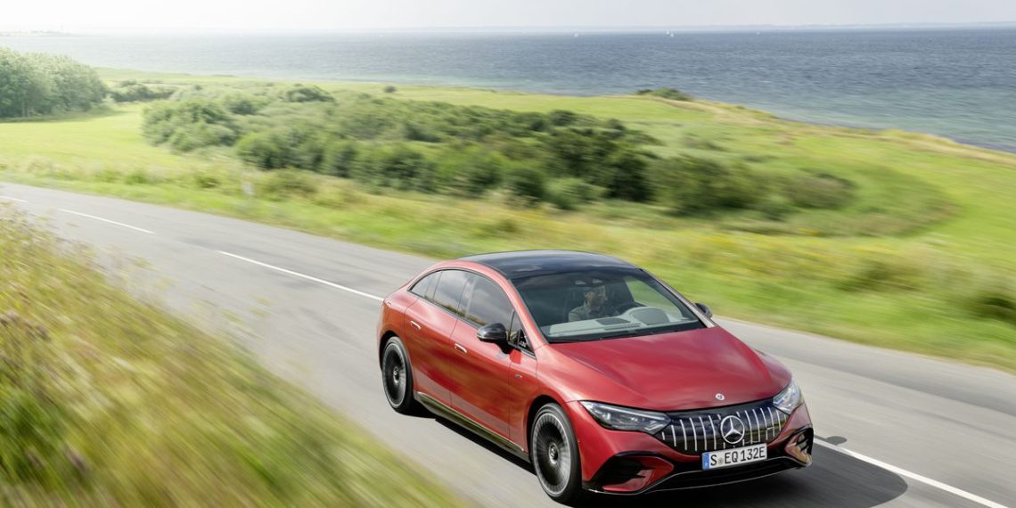Mercedes-Benz announces high-performance AMG version of its EQE electric sedan