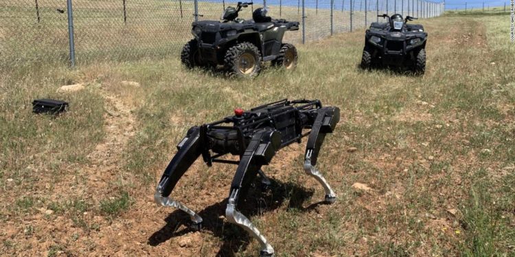 Robot dogs could patrol the US-Mexico border
