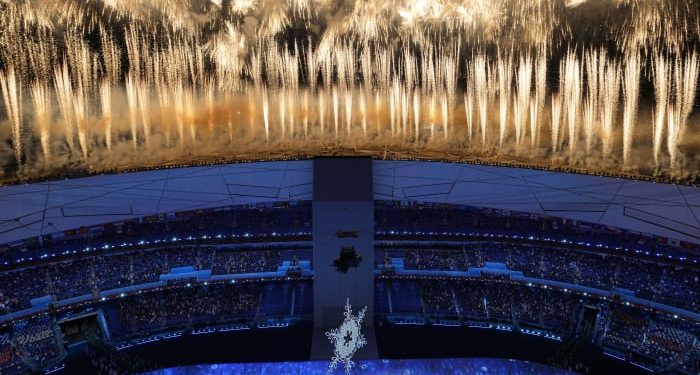 Robots and Olympics — a potent photo combination