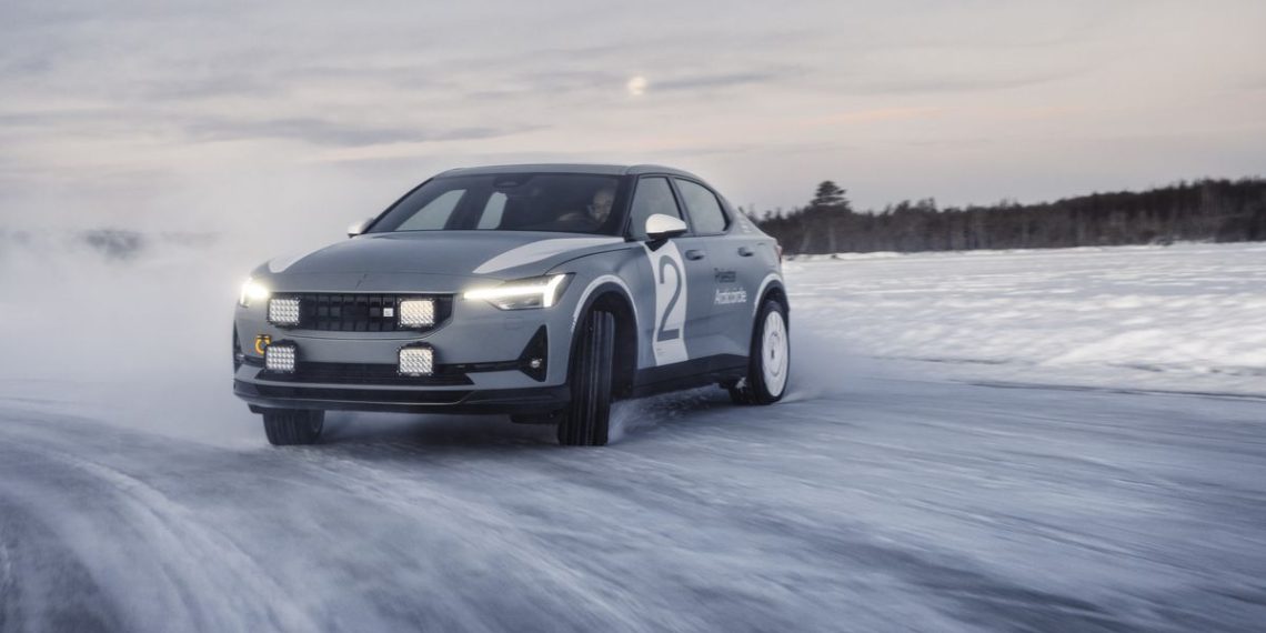 Polestar’s ‘Arctic Circle’ performance EV can shred a snowy track