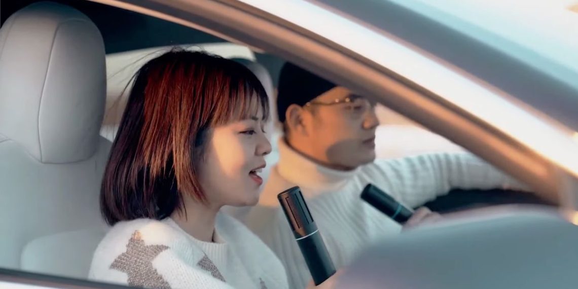 Tesla selling karaoke microphones in China is the most Tesla thing yet