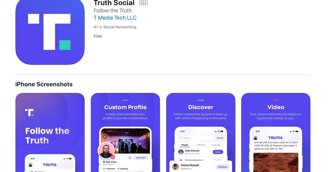 Trump’s new social media app launches on iOS