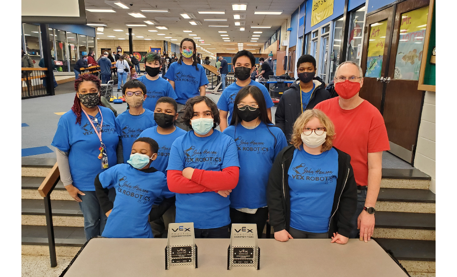 Middle, high school Robotics teams receive awards from VEX Robotics Competition | details