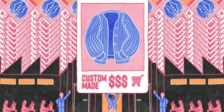 Knitwear is slow, the knockoffs come fast