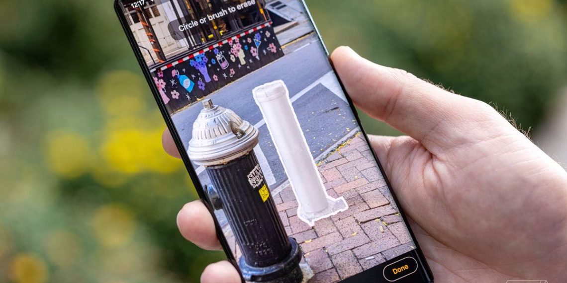 Pixel 6’s magic eraser feature breaks after update