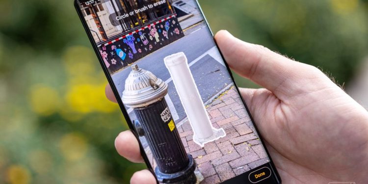 Pixel 6’s magic eraser feature breaks after update