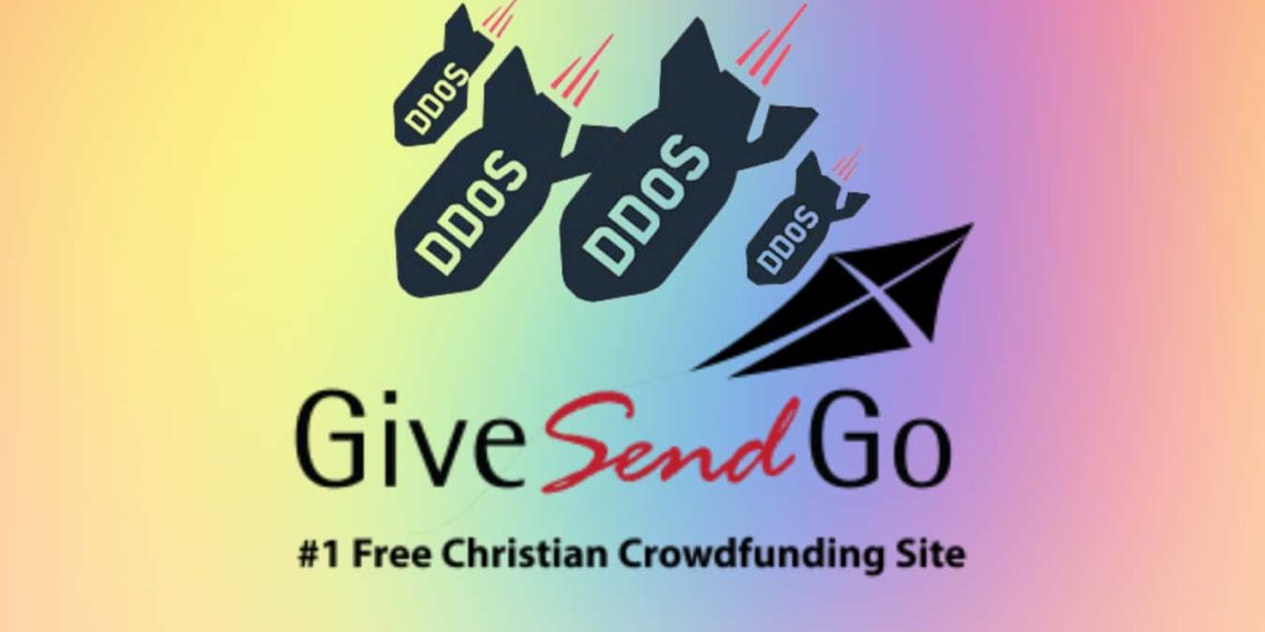 Christian crowdfunding site GiveSendGo hit by DDoS attack
