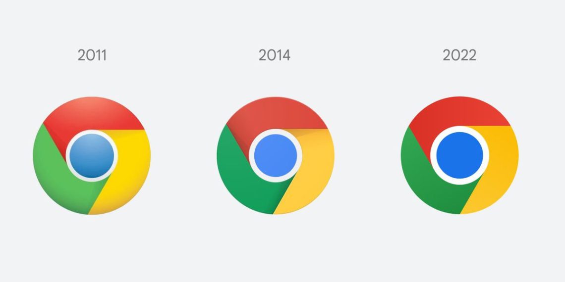 Chrome is changing its logo for the first time in eight years
