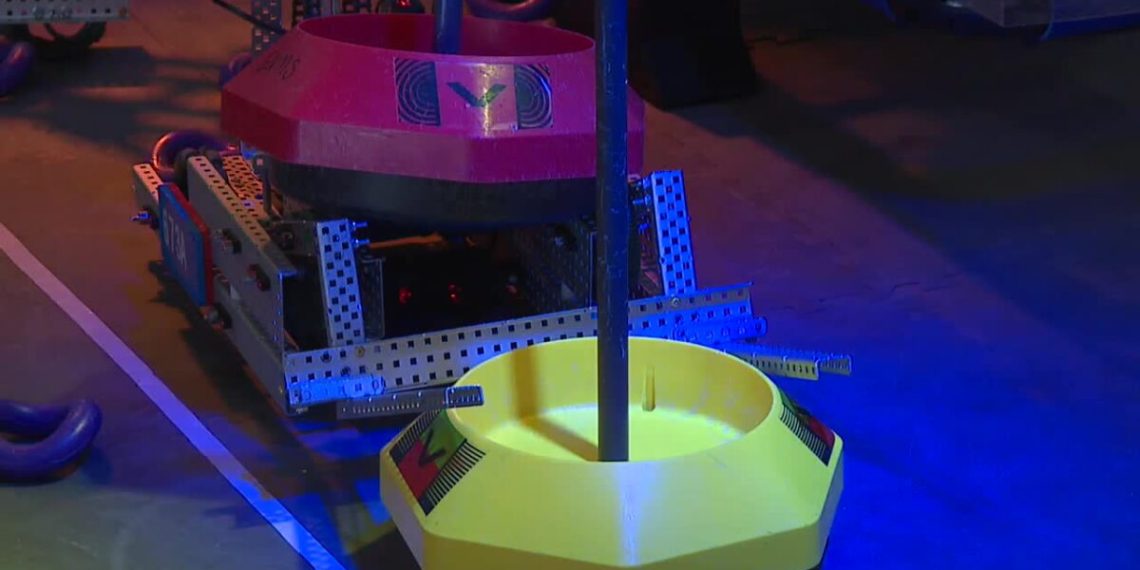 Idaho students compete in state robotics championship