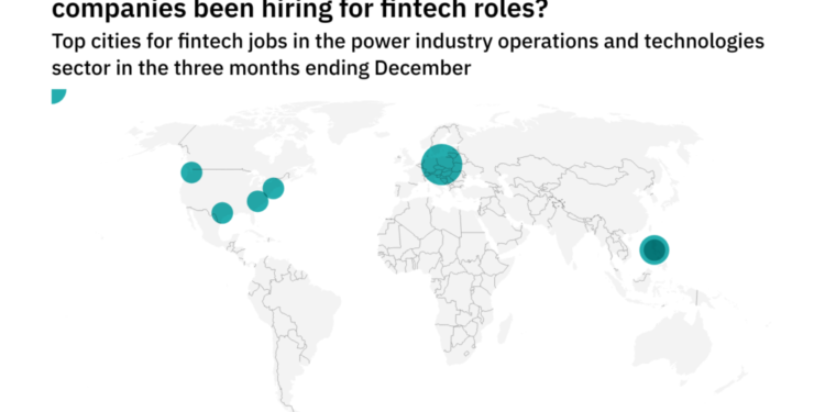 Asia-Pacific is seeing a hiring boom in power industry fintech roles