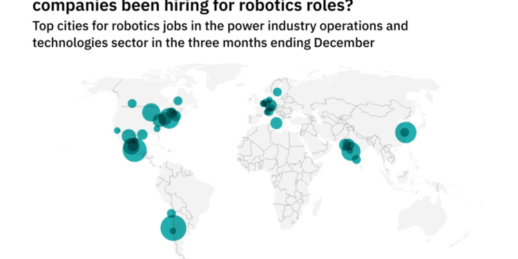 North America is seeing a hiring boom in power industry robotics roles