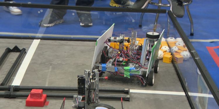 Robotics competition draws in schools from all over