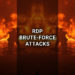 End of 2021 witnessed an explosion of RDP brute-force attacks