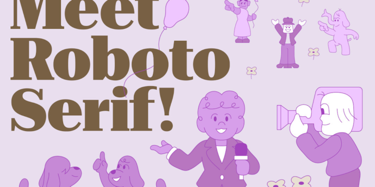 Google’s new retro-style font brings back serifs for more comfortable reading