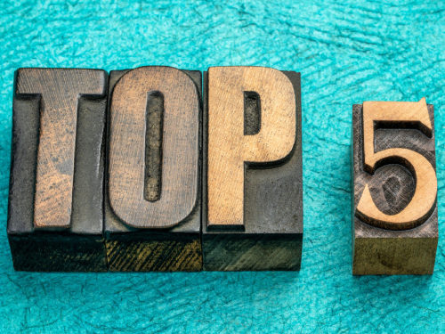 Top five stories of the week – 25 March 2022