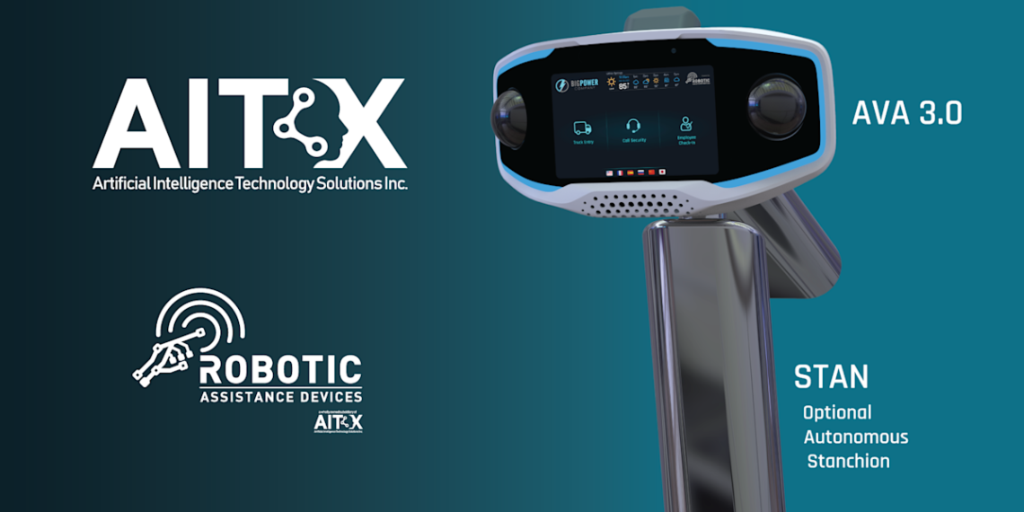 Robotic Assistance Devices Receives Order for AVA Security Robot from a Leading Provider of Portable Security Systems