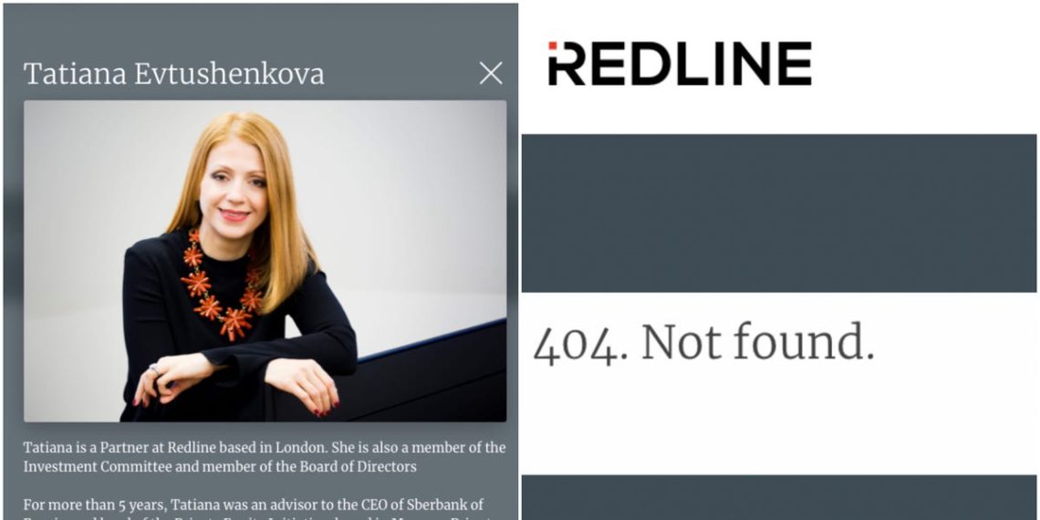 Redline Capital Deletes Team Page Featuring CEO Tatiana Evtushenko
