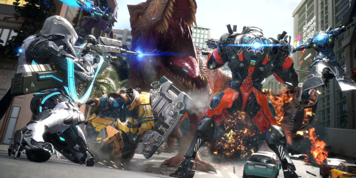 Capcom is making a game where it rains dinosaurs called Exoprimal