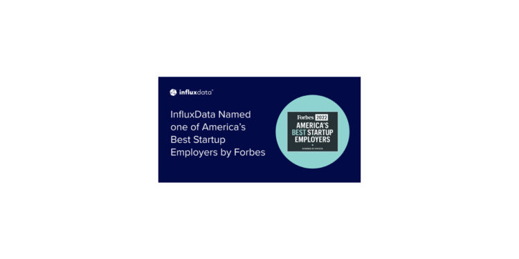 InfluxData Named One of America’s Best Startup Employers by Forbes