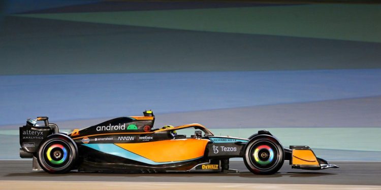 Google’s McLaren sponsorship puts the Android robot and Chrome wheels on its 2022 F1 car
