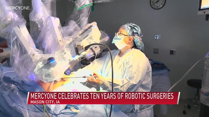 MercyOne North Iowa surgeon completes over 500 robotic surgeries