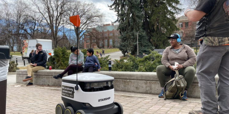 Starship robots now delivering on campus – The Argonaut
