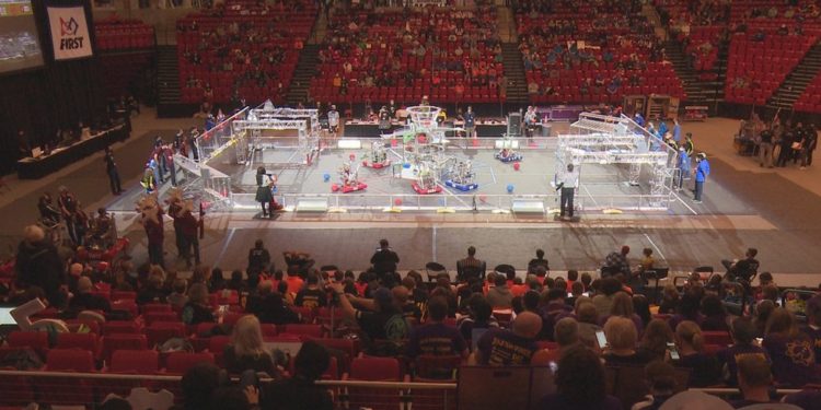 Local high school wins regional robotics competition