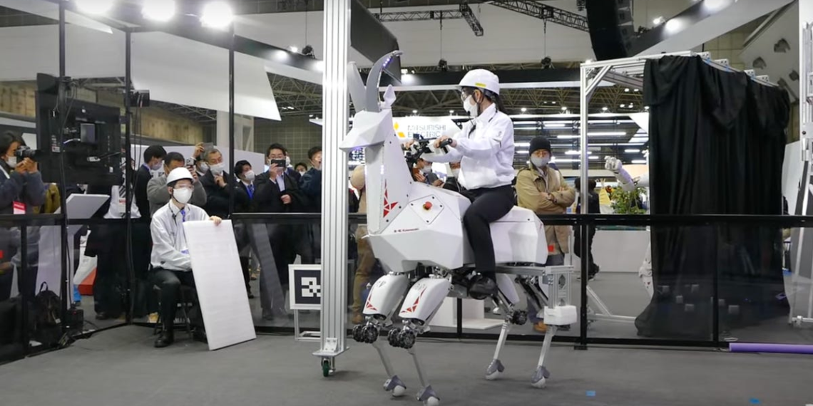 Saddle Up Sci-Fi Cowboys, Kawasaki Has a Rideable Robotic Goat