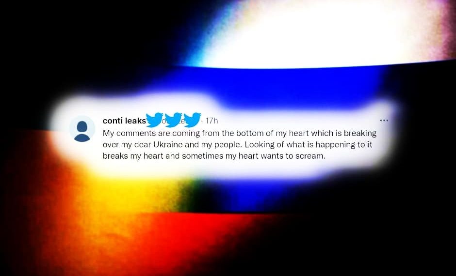 Conti chat logs leaked as ransomware gang sides with Russia