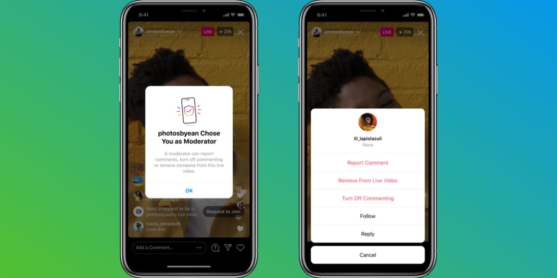 Instagram is finally letting livestreamers add moderators