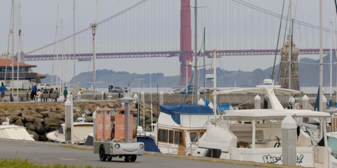 Treat-vending robots are popping up in San Francisco parks