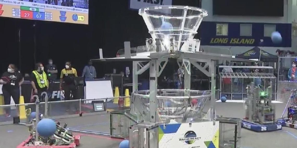 Robots return to Long Island at FIRST Robotics Competition