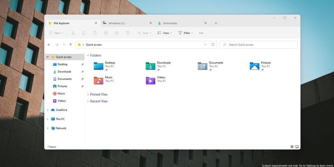 Windows 11 is getting tabs in File Explorer