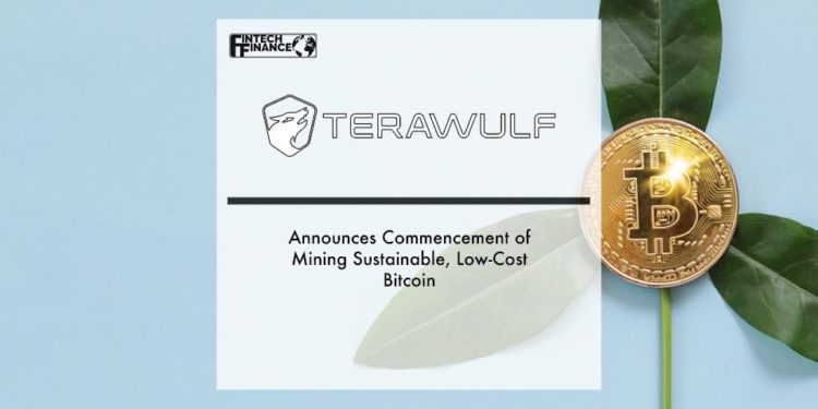TeraWulf Announces Commencement of Mining Sustainable