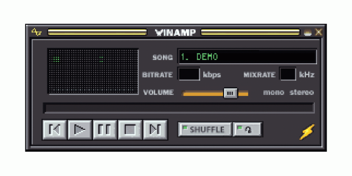 The original Winamp skin is selling as an NFT