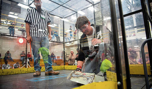 Bots to brawl during high school robotics competition at California University