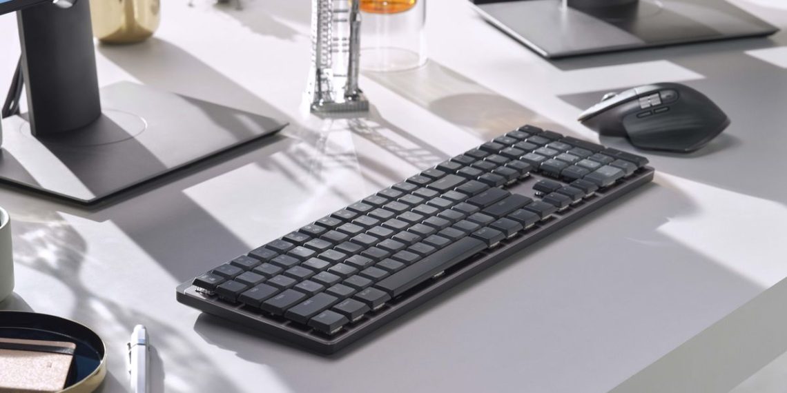 Logitech’s new mouse and keyboard offer a quieter click and more clack, respectively