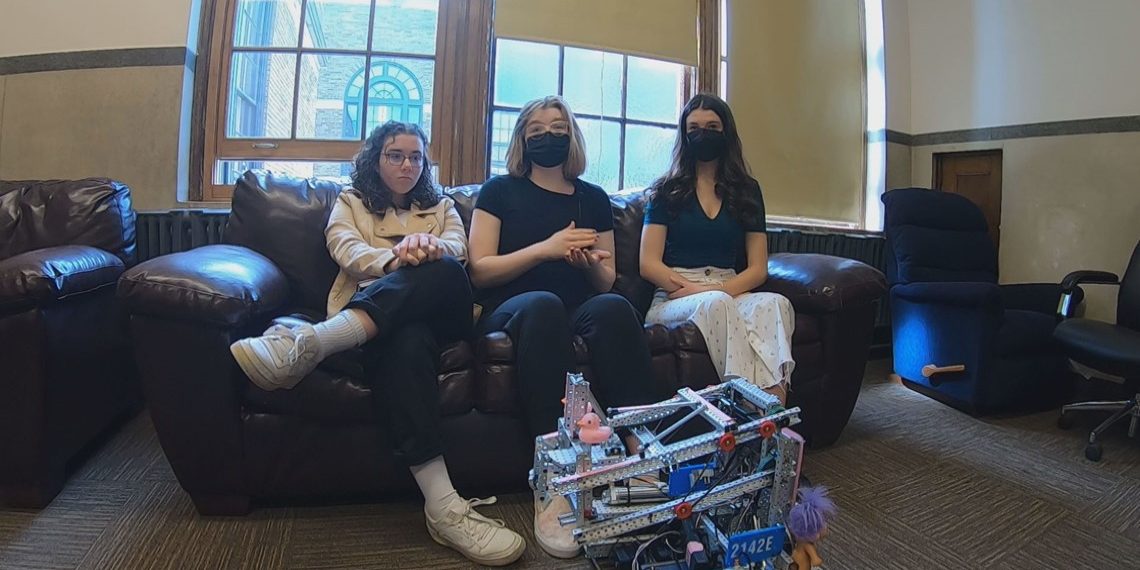 All-girls robotics team from Maine wraps up world championship in Dallas