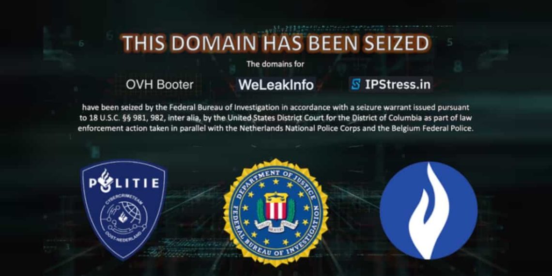 FBI Seizes WeLeakInfo, IPStress and OVH-Booter Cybercrime Portals