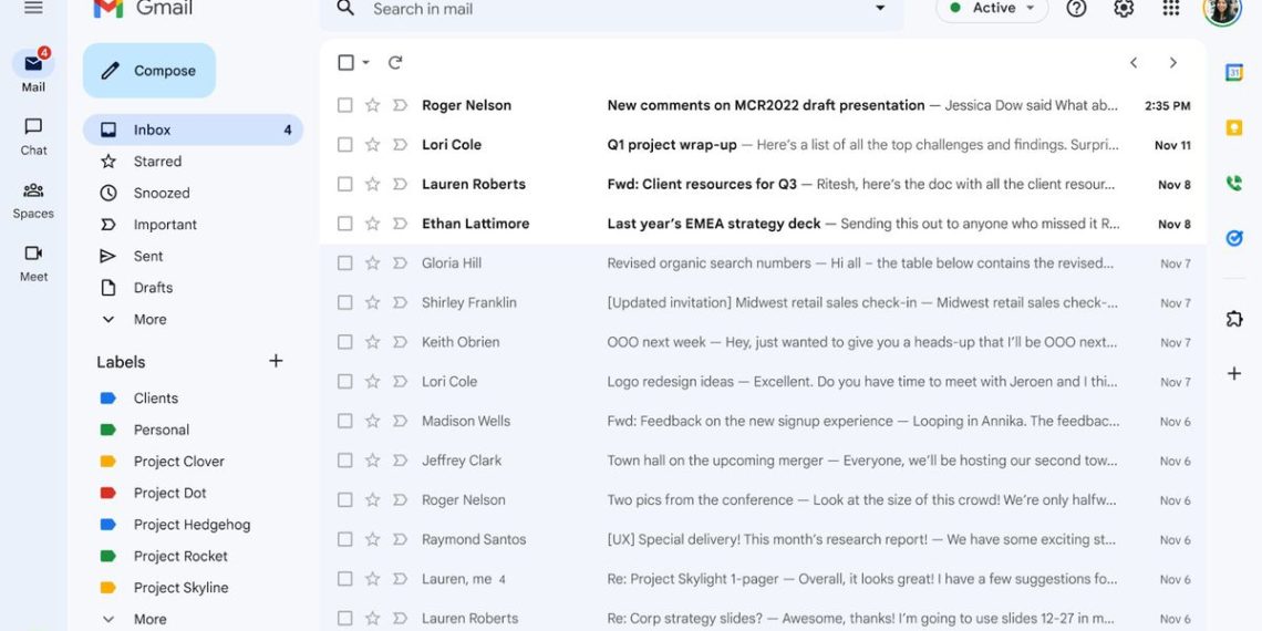 Google is about to switch your Gmail interface to this new look