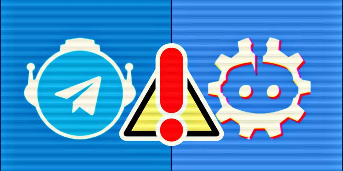 Telegram and Discord Bots Delivering Infostealing Malware